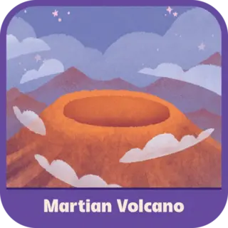 Martian Volcano